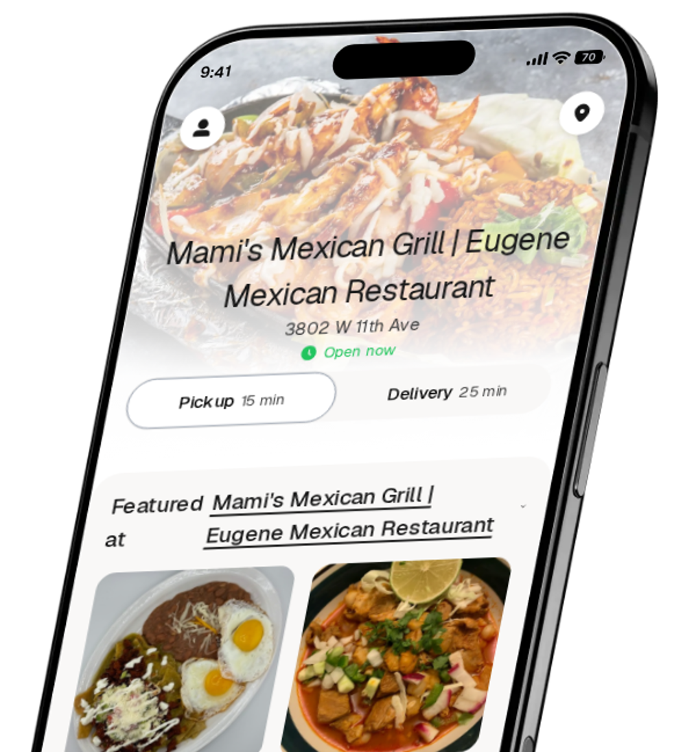 Mami's Mexican Grill | Eugene Mexican Restaurant app preview